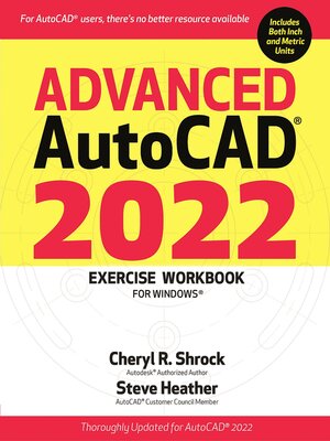 cover image of Advanced AutoCAD&#174; 2022 Exercise Workbook